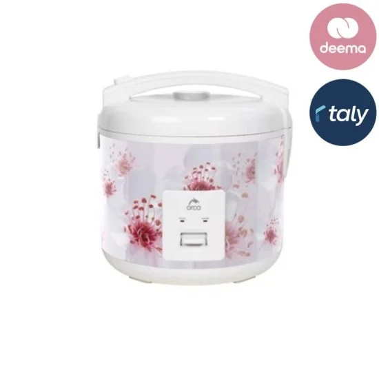 Orca Rice Cooker 1.8 Liter Capacity - Pink